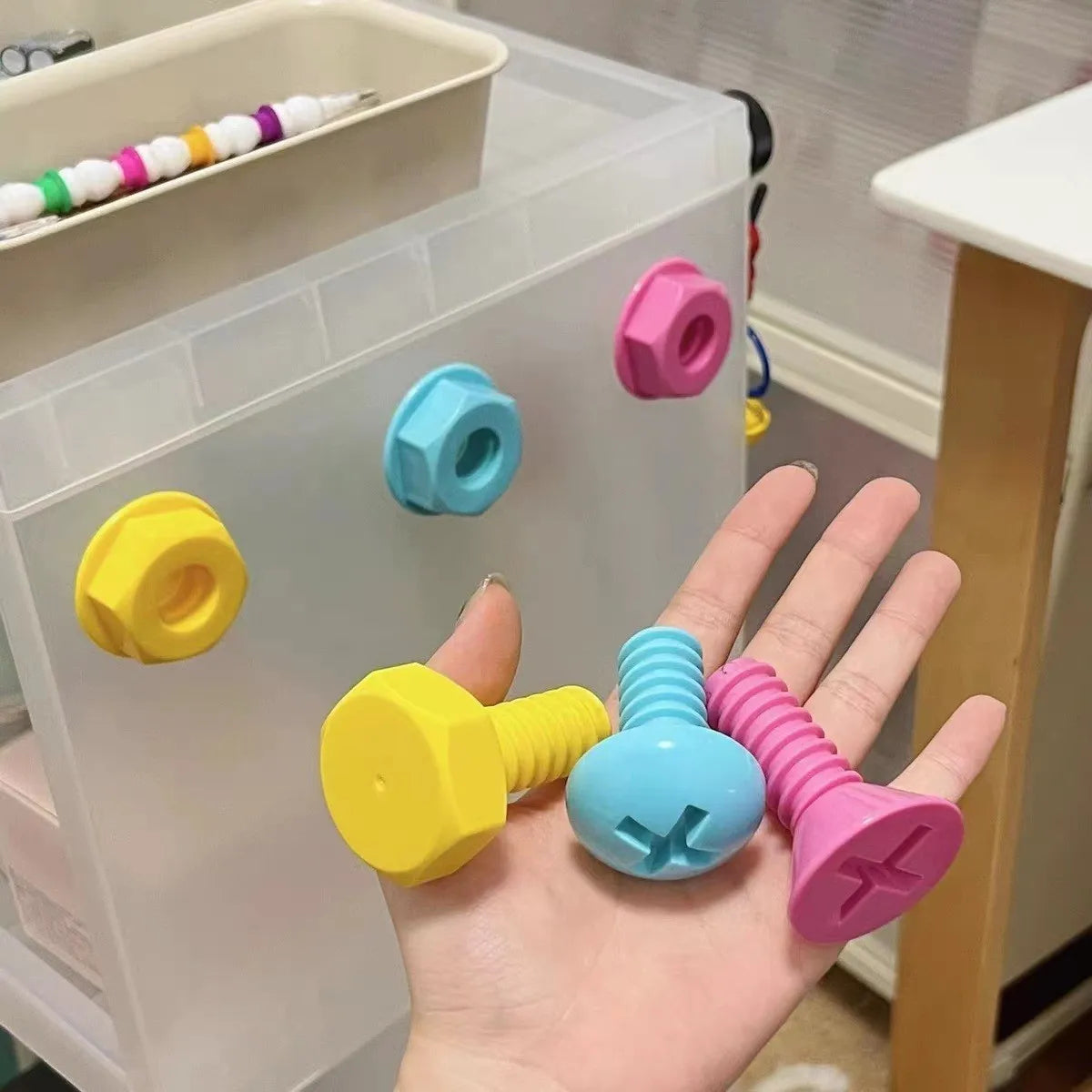 Creative Colorful Screw Self-adhesive HOOK